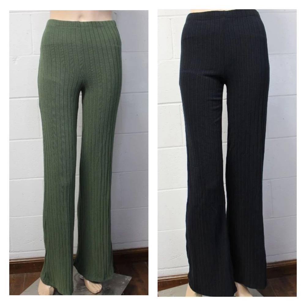 Olive Bootleg Leggings - Picture 4 of 4